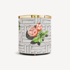 Clearance Cestino Carta Musciarabia Con Rose Cestini Di Carta