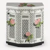 Clearance Comodino Poliedrico Musciarabia Con Rose Armadietti