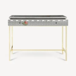Discount Consolle Con Cassetto Musciarabia Con Rose Console Di Archiviazione