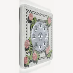 Best Sale Cornice Con Specchio Bubbles Musciarabia Con Rose Specchi Di Design