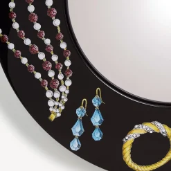Fashion Cornice Con Specchio Convesso Gioielli Specchi Di Design