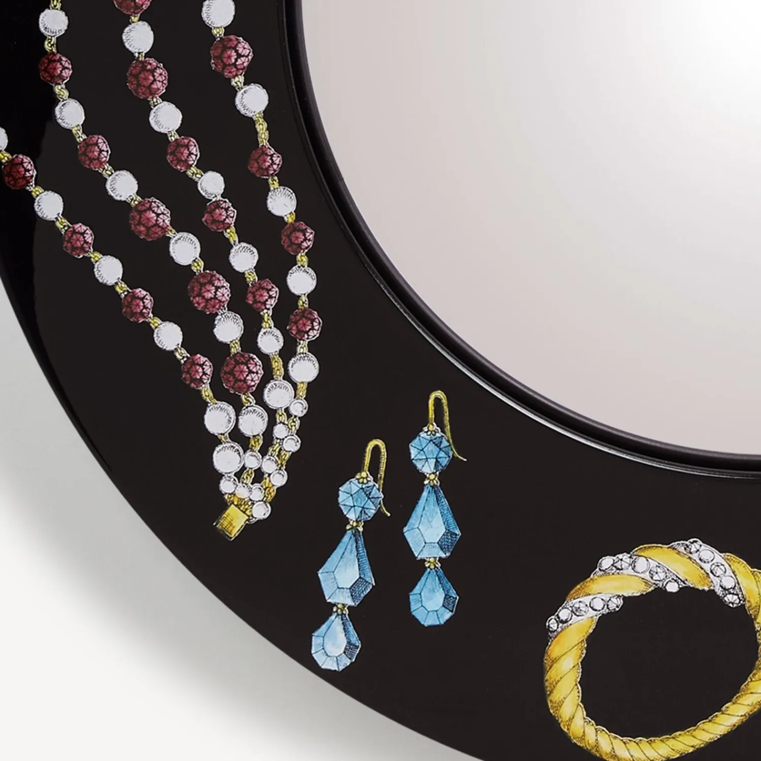 Fashion Cornice Con Specchio Convesso Gioielli Specchi Di Design