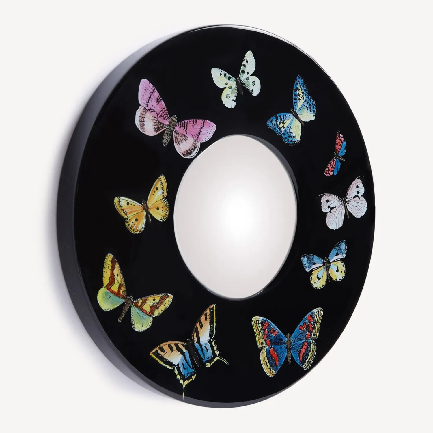 Shop Cornice Con Specchio Convesso Farfalle Specchi Di Design