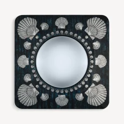 Sale Cornice Con Specchio Convesso Giro Di Conchiglie Specchi Di Design