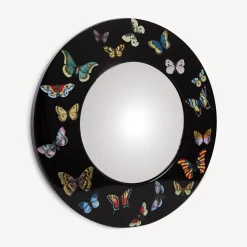 Clearance Cornice Con Specchio Convesso Farfalle Specchi Di Design