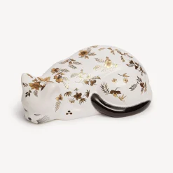 Cheap Gatto Fiorato Gatti In Ceramica