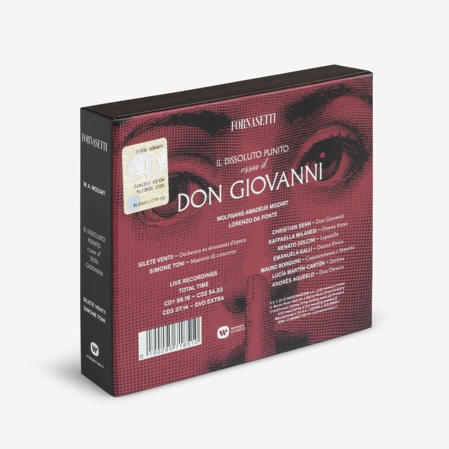 Sale Il Dissoluto Punito Ossia Il Don Giovanni - Box 3Cd E 1Dvd Libri