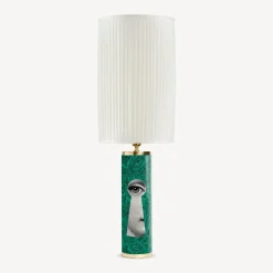 Outlet Lampada Serratura Su Malachite Lampade E Paralumi
