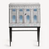 Cheap Madia Piccola Rialzata Architettura Celeste Armadietti