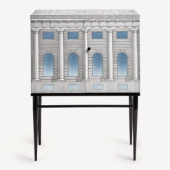 Cheap Madia Piccola Rialzata Architettura Celeste Armadietti