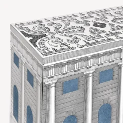 Cheap Madia Piccola Rialzata Architettura Celeste Armadietti