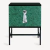 Shop Madia Rialzata Serratura Su Malachite Armadietti