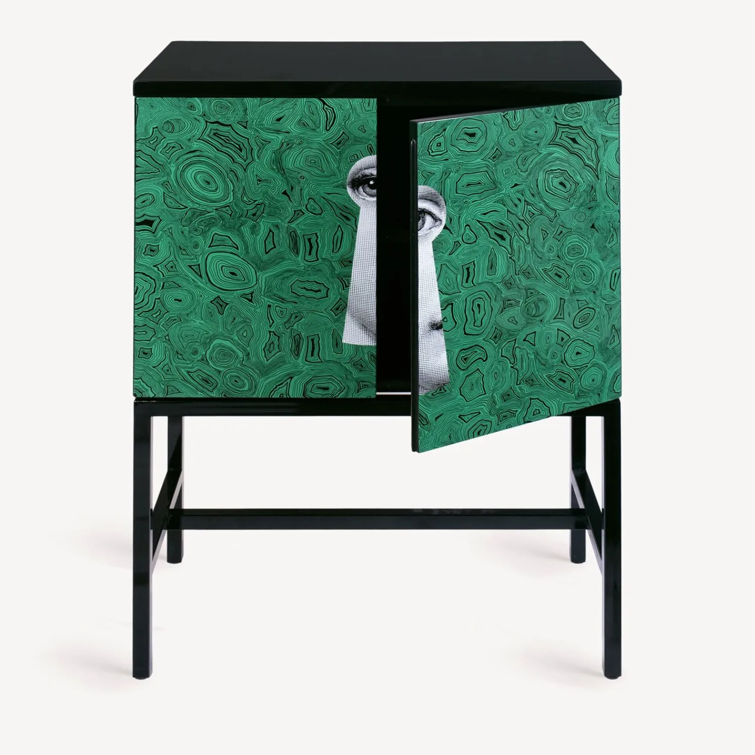 Shop Madia Rialzata Serratura Su Malachite Armadietti