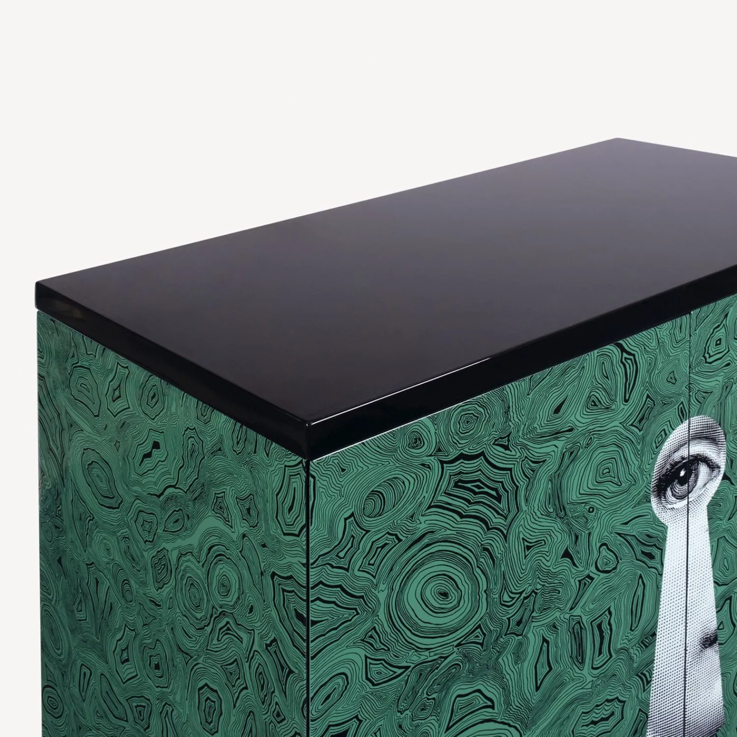 Shop Madia Rialzata Serratura Su Malachite Armadietti