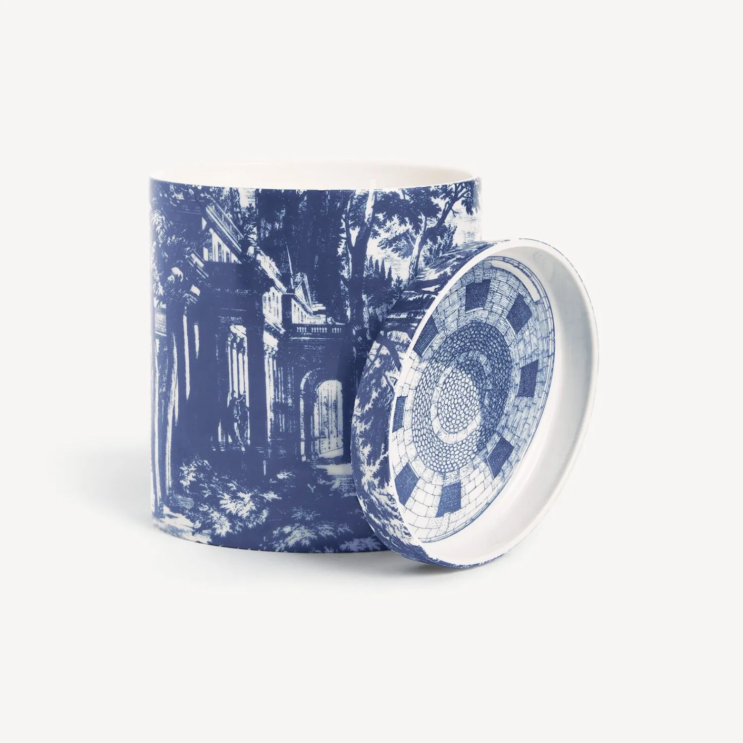 Discount Nel Mentre Set Di Tre Candele Profumate - Decoro Giardino Settecentesco - Fragranza Giardino Segreto Candele Profumate