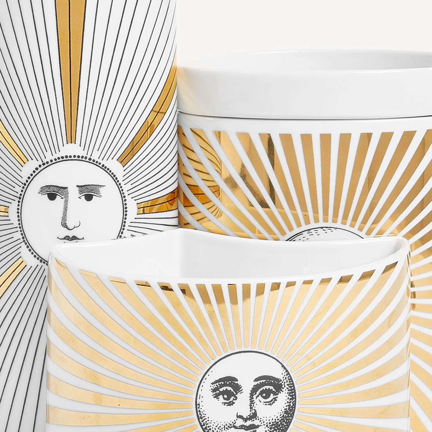 New Nel Mentre Set Di Tre Candele Profumate - Soli Decor - Fragranza Immaginazione Candele Profumate