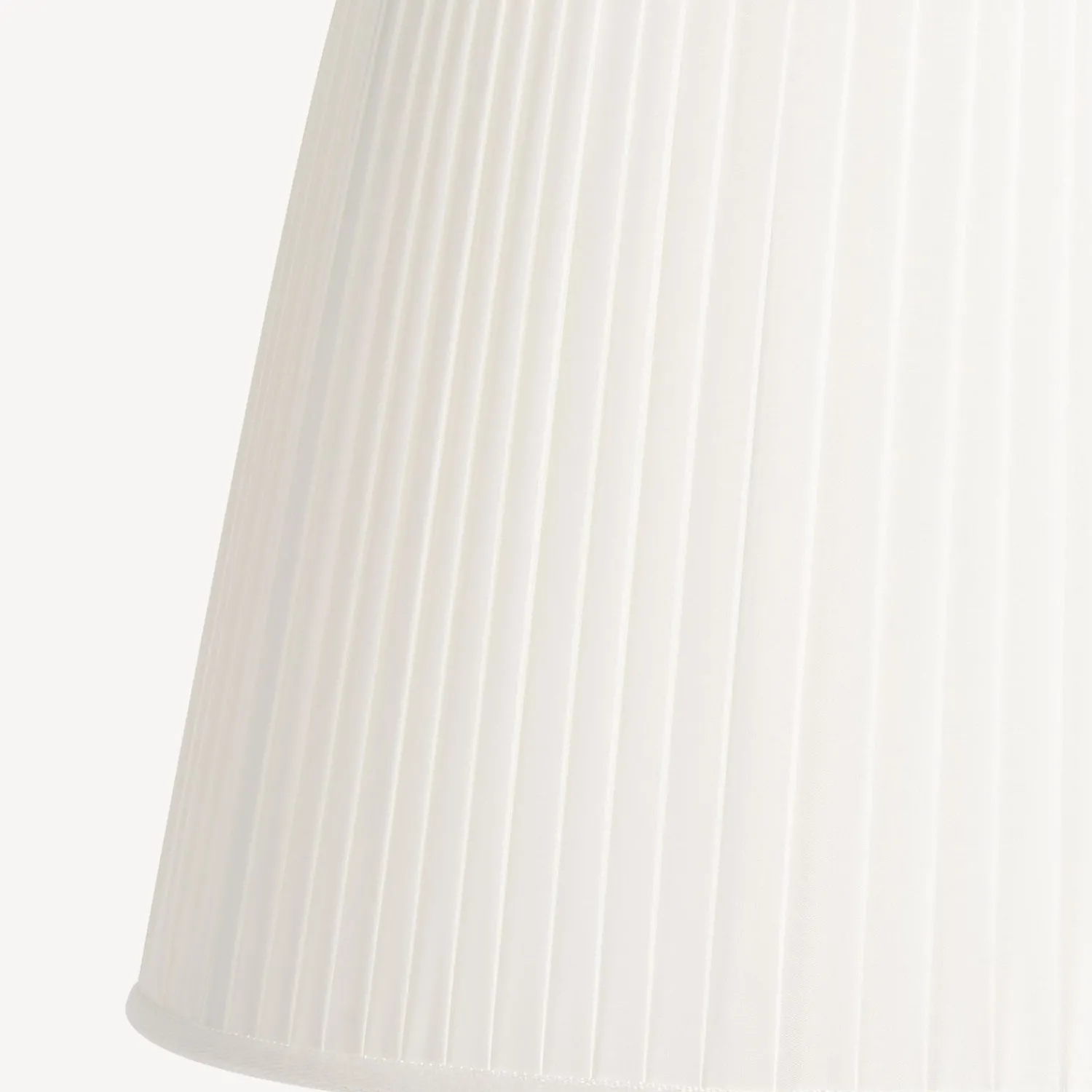 Discount Paralume Plissettato Conico Lampade E Paralumi