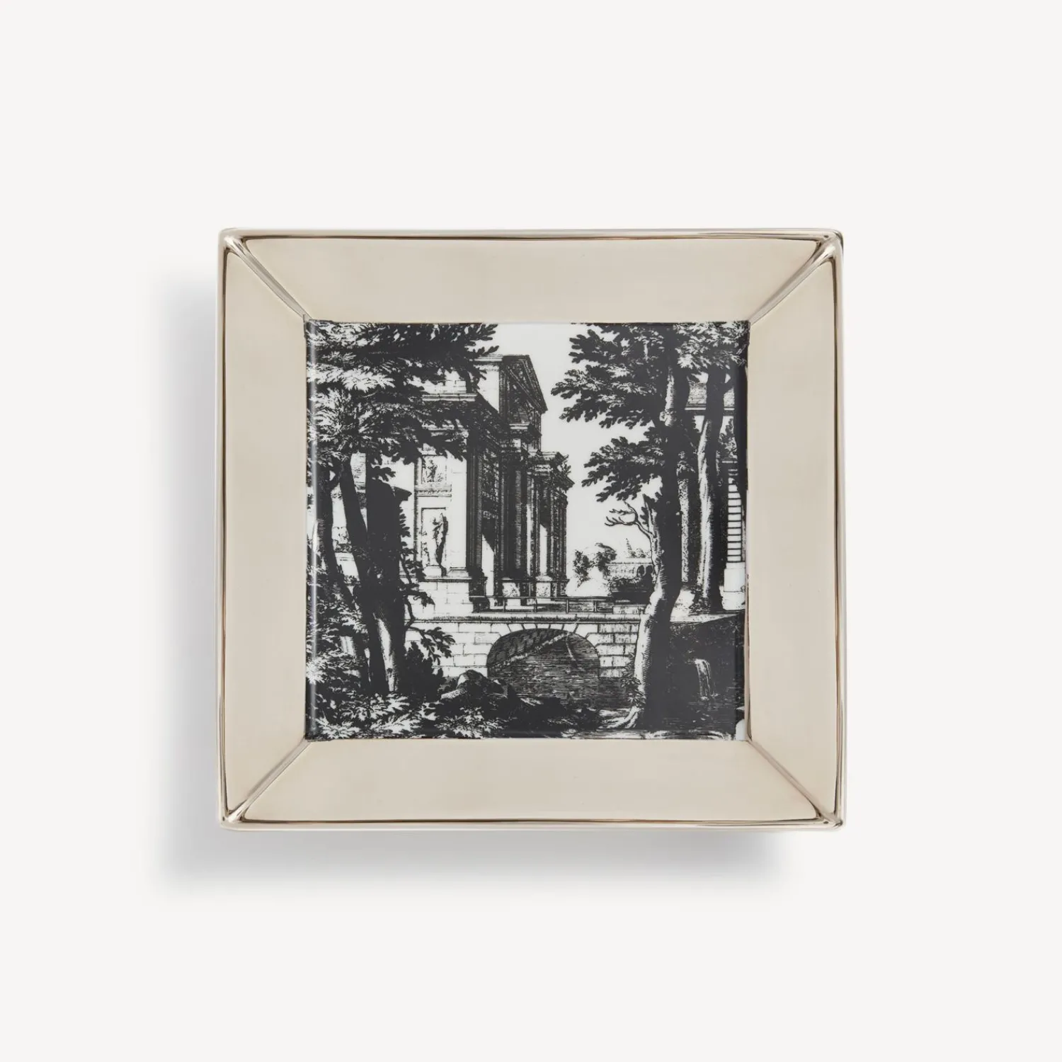 Flash Sale Piatto Quadrato Giardino Settecentesco Piatti Decorativi