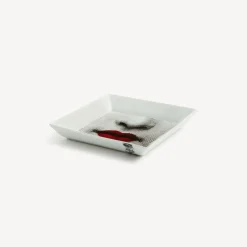 Online Piatto Quadrato Red Lips - Tema E Variazioni N.397 Piatti Decorativi