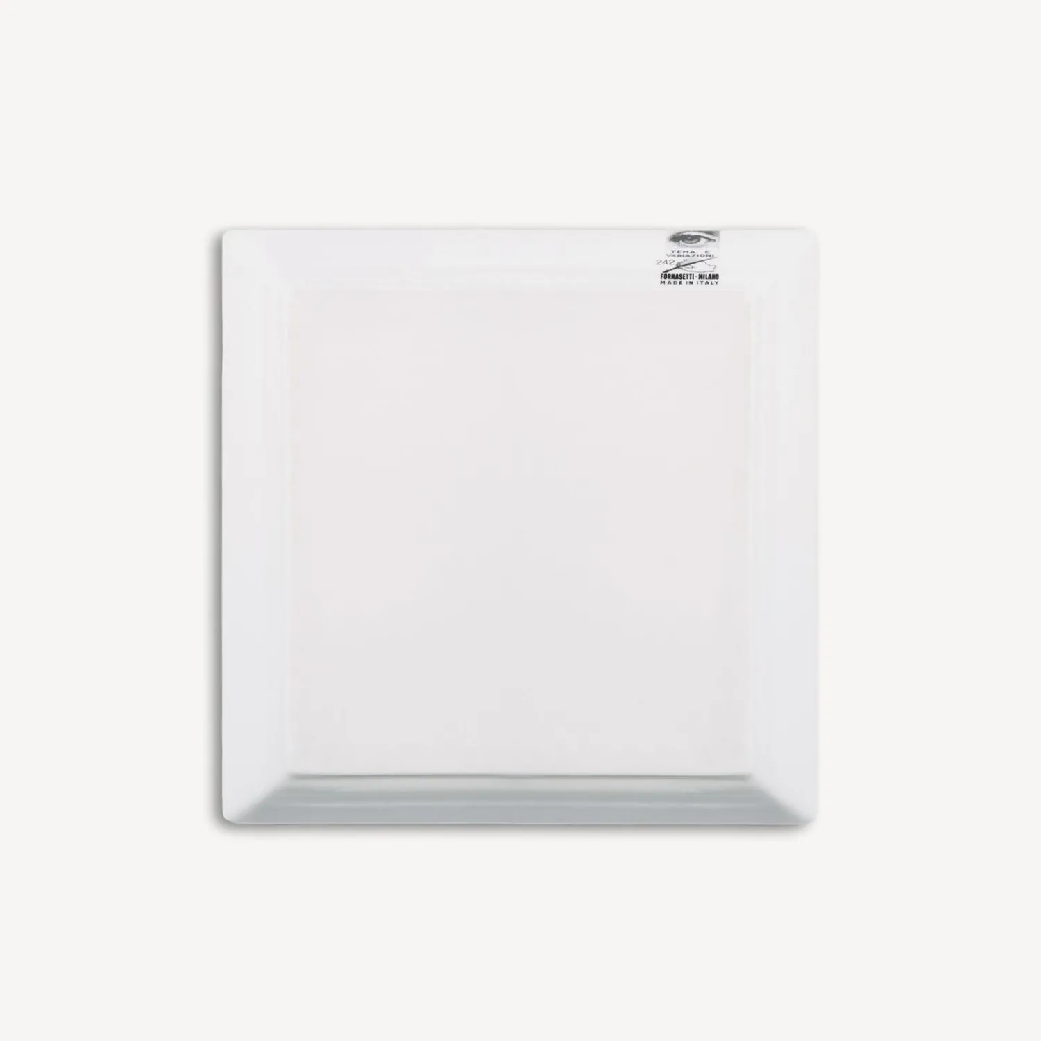 Best Sale Piatto Quadrato Tema E Variazioni N.242 Piatti Decorativi