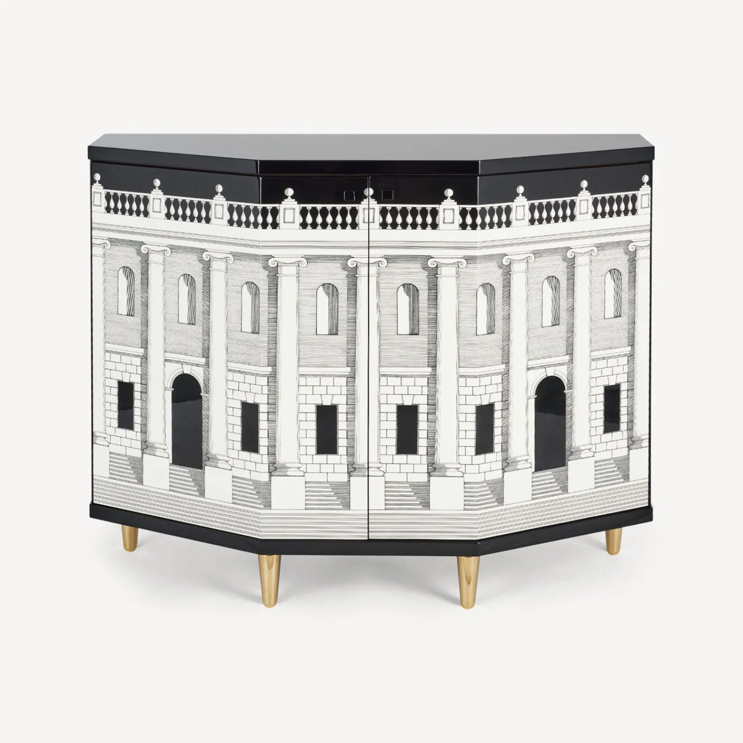 Discount Piccolo Mobiletto Poliedrico Casa Con Colonne Armadietti