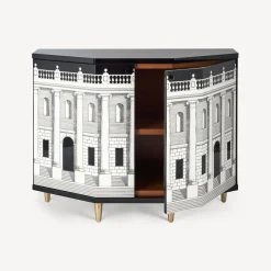 Discount Piccolo Mobiletto Poliedrico Casa Con Colonne Armadietti