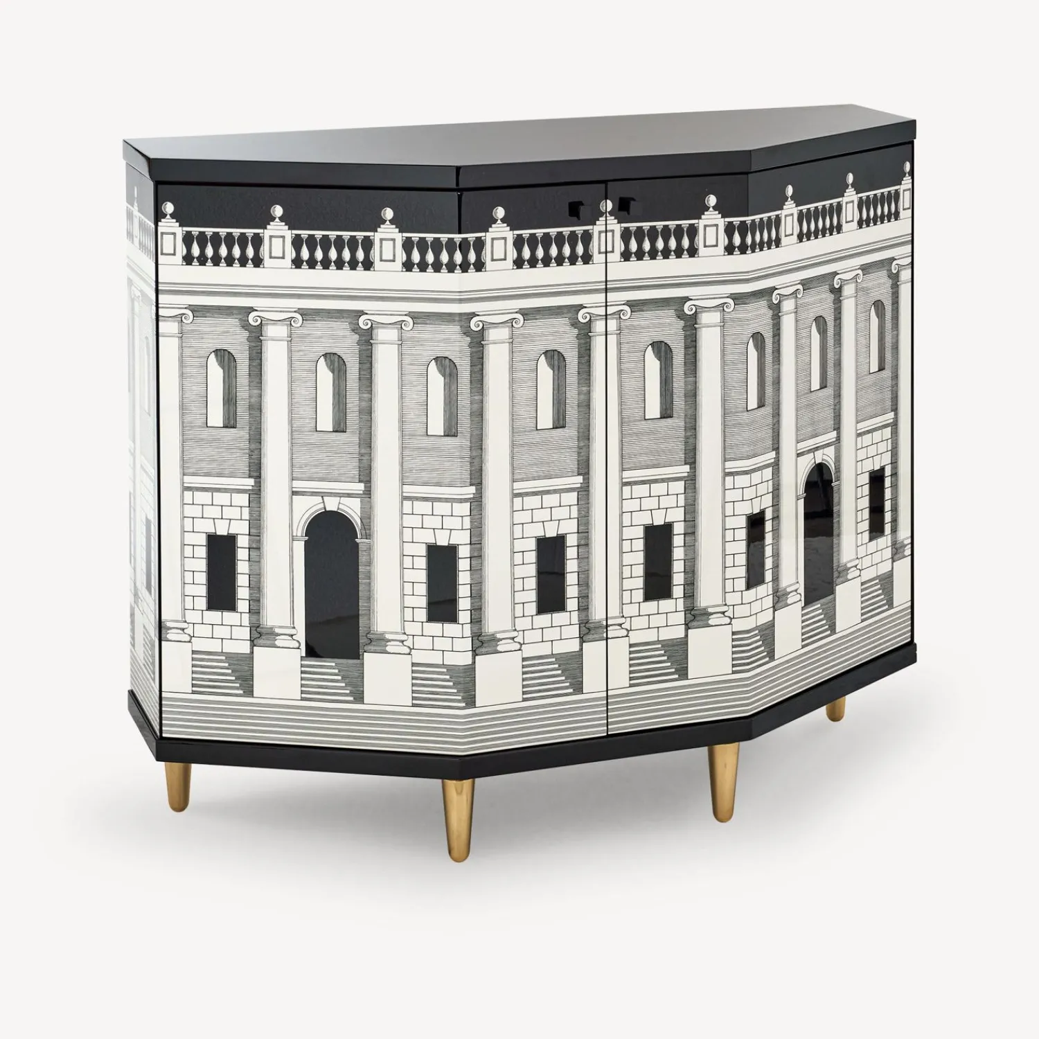 Discount Piccolo Mobiletto Poliedrico Casa Con Colonne Armadietti