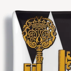 Shop Posacenere Rettangolare Chiavi E Rombi Posacenere Di Design