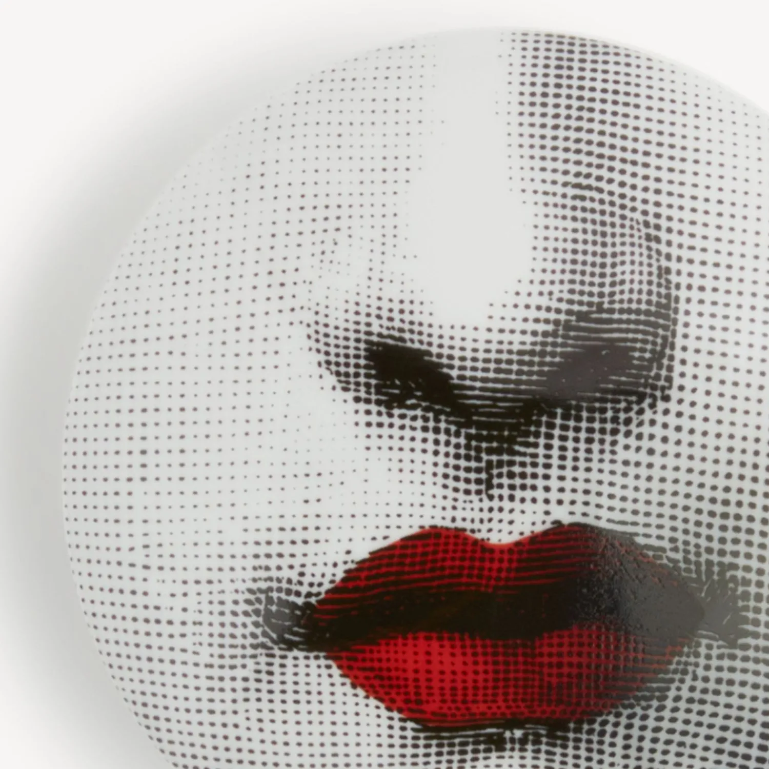 Fashion Scatola Rotonda Red Lips - Tema E Variazioni N.397 Piccoli Contenitori