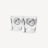 Discount Set 2 Bicchieri Acqua Cammei Bicchieri E Sottobicchieri