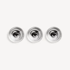 Flash Sale Set 6 Bicchieri Occhio E Bocca Bicchieri E Sottobicchieri