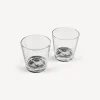 Sale Set 2 Bicchieri Tema E Variazioni Bicchieri E Sottobicchieri