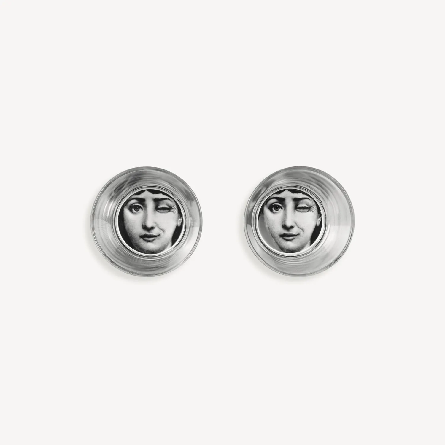 Flash Sale Set 2 Bicchieri Tema E Variazioni Bicchieri E Sottobicchieri