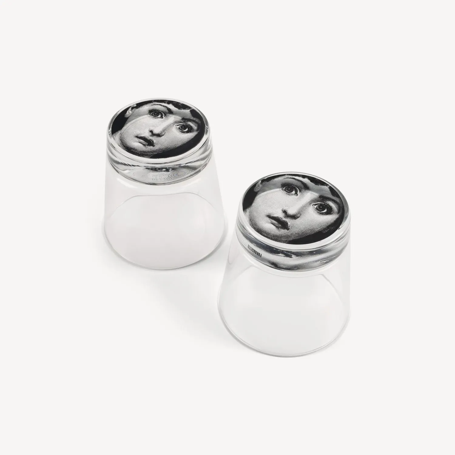 Sale Set 2 Bicchieri Tema E Variazioni Bicchieri E Sottobicchieri