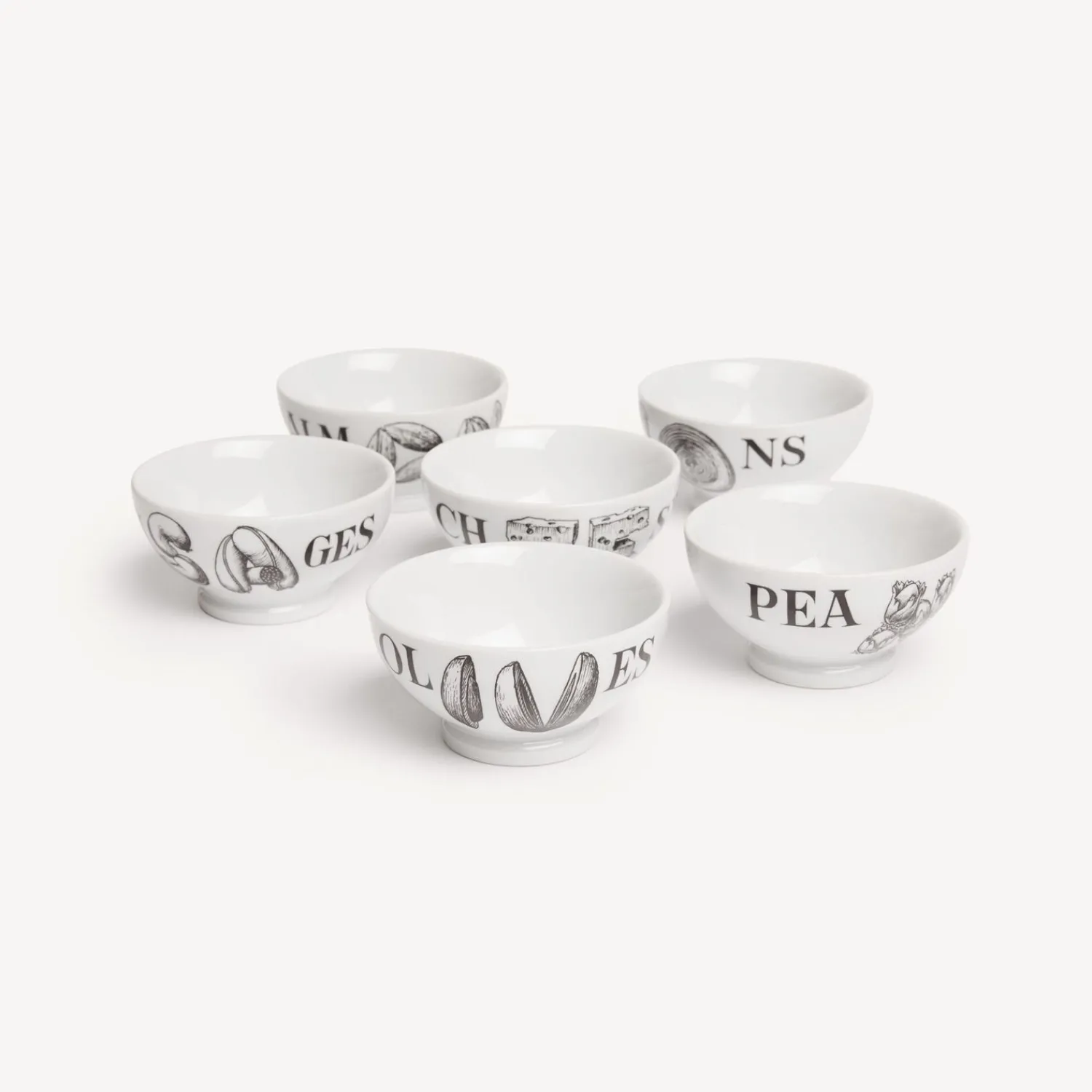 Store Set 6 Coppe Antipasto Cocktalia Set Di Antipasti E Centrotavola