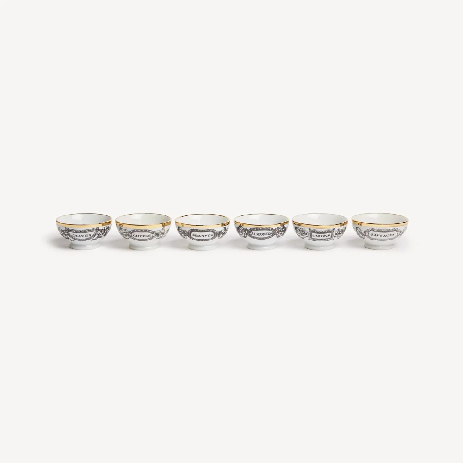Outlet Set 6 Coppette Antipastieri Set Di Antipasti E Centrotavola