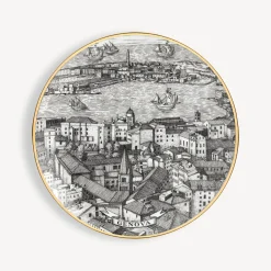 Outlet Set 6 Piatti Citta D'Italia Piatti Decorativi