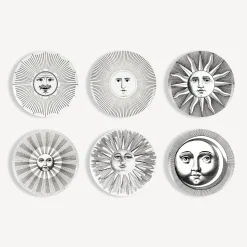 Online Set 6 Piatti Soli E Lune Piatti Decorativi