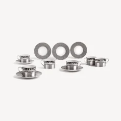 New Set 6 Tazze Da Te Facciata Quattrocentesca Set Da Te E Caffe