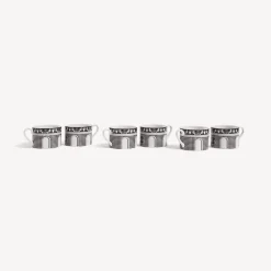 New Set 6 Tazze Da Te Facciata Quattrocentesca Set Da Te E Caffe