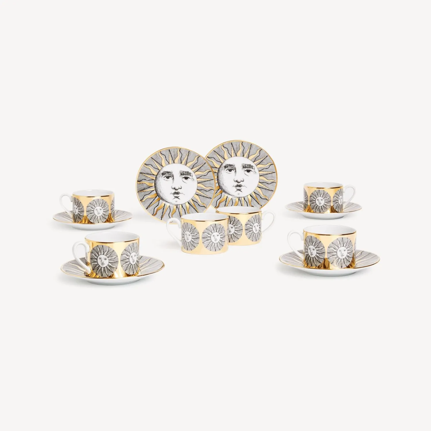 New Set 6 Tazze Te Sole Set Da Te E Caffe