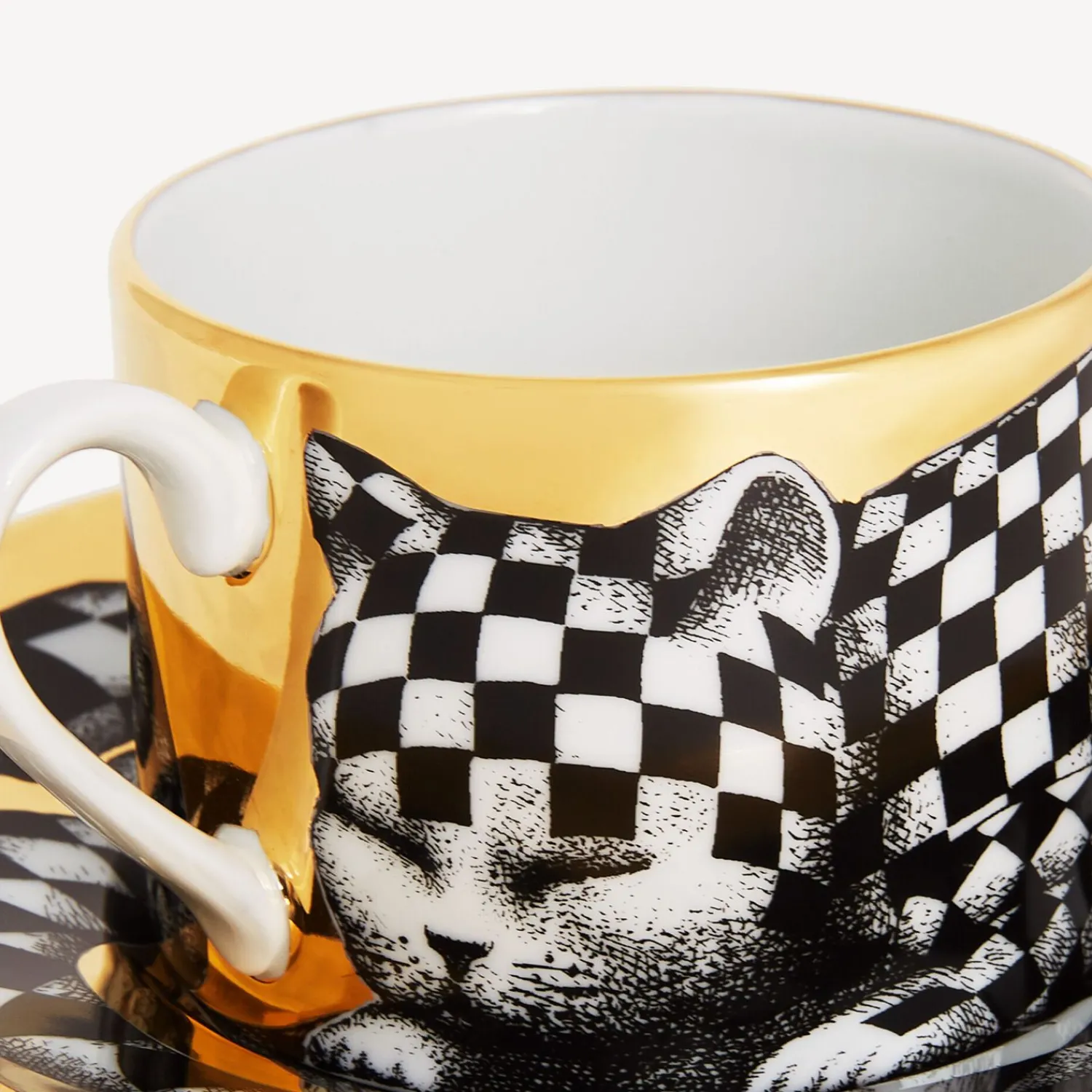 Discount Tazza Te Alta Fedelta Quadrettato Set Da Te E Caffe