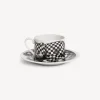 Discount Tazza Te Alta Fedelta Quadretato Set Da Te E Caffe