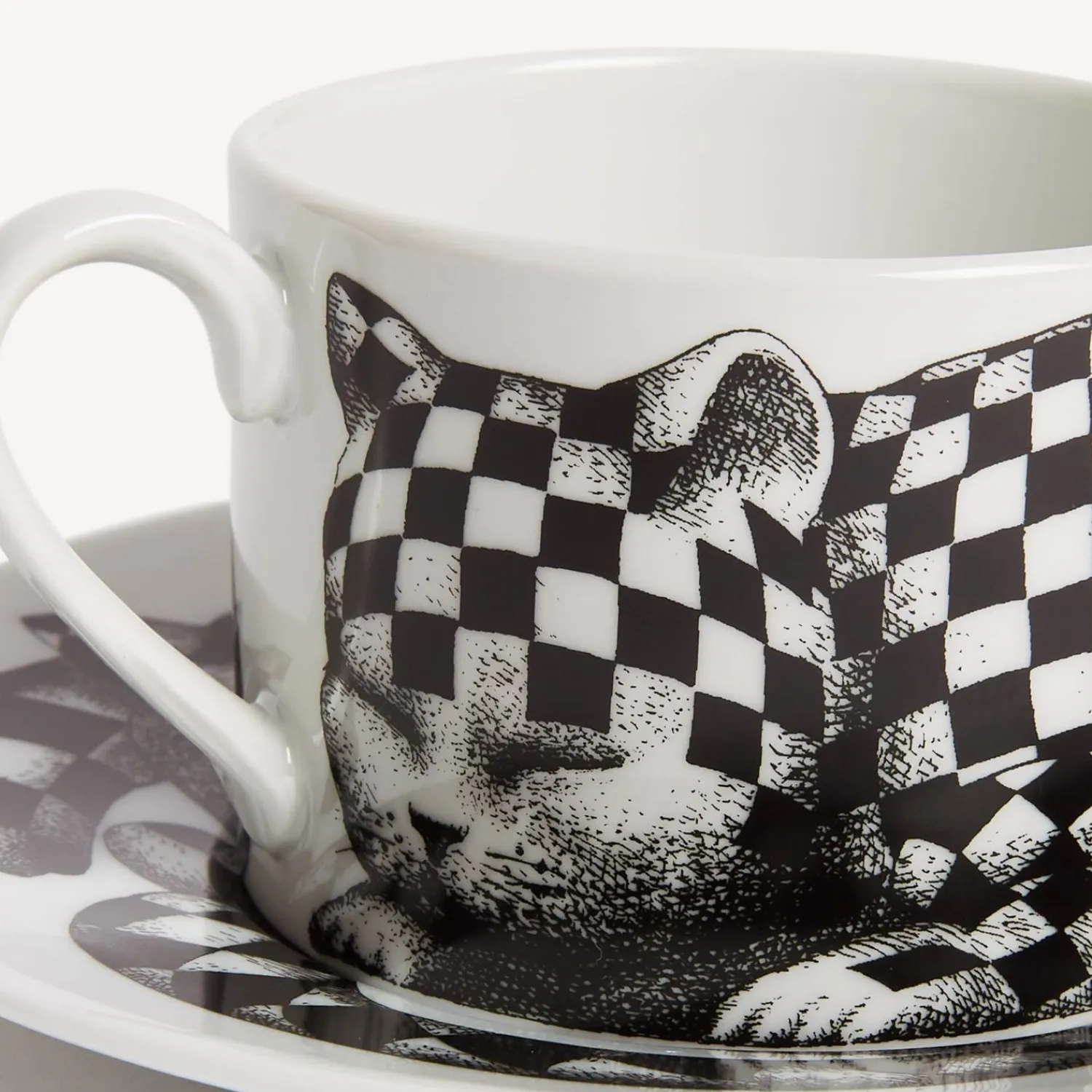 Discount Tazza Te Alta Fedelta Quadretato Set Da Te E Caffe