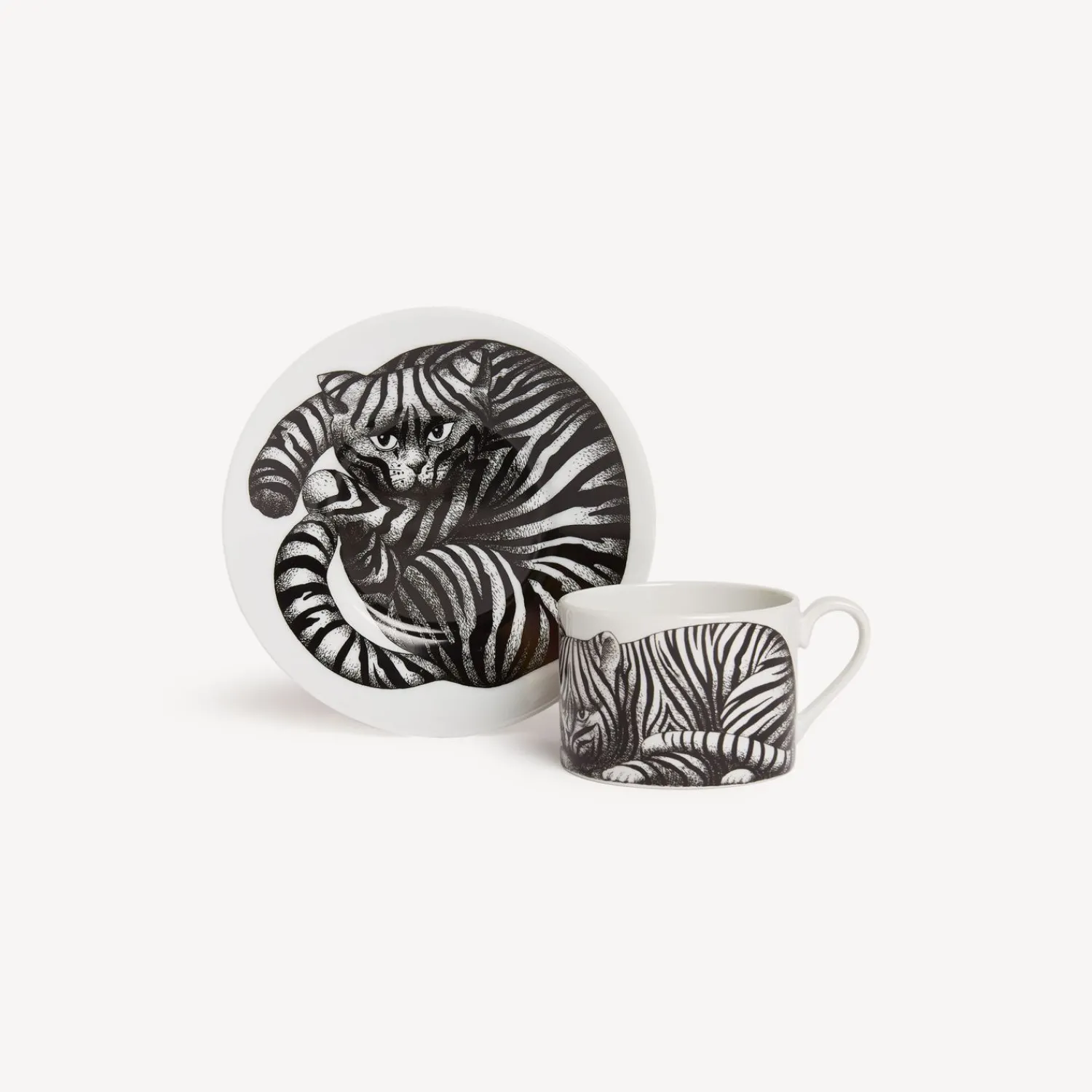 Flash Sale Tazza Te Alta Fedelta Tigrato Set Da Te E Caffe
