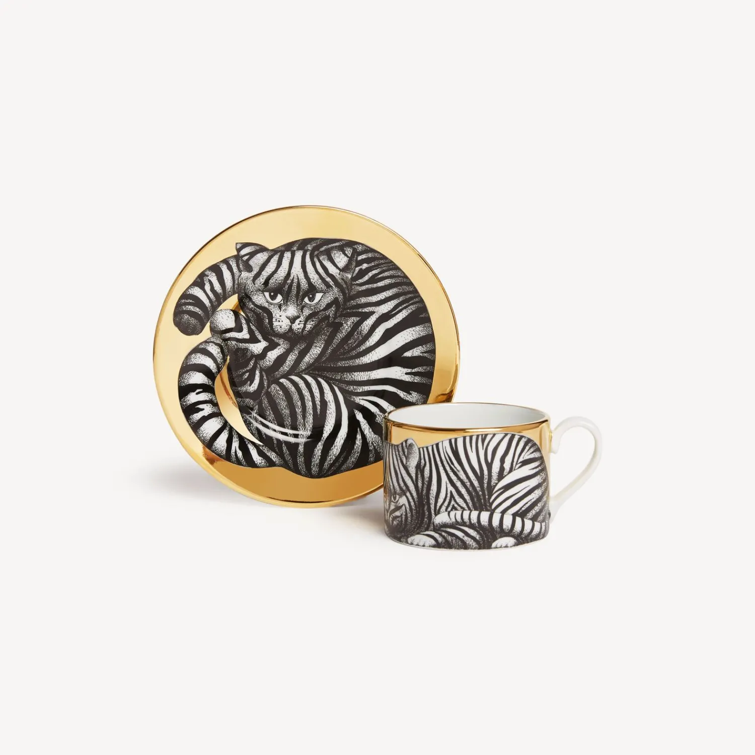 Outlet Tazza Te Alta Fedelta Tigrato Set Da Te E Caffe