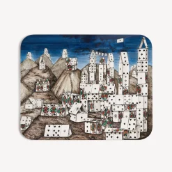 Discount Vassoio Citta Di Carte Vassoi E Pliants Decorativi