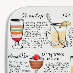 Hot Vassoio Cocktail Rettangolare Vassoi E Pliants Decorativi