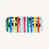 Flash Sale Vassoio Faccia E Strisce Vassoi E Pliants Decorativi