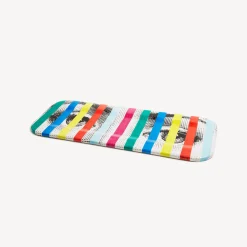 Flash Sale Vassoio Faccia E Strisce Vassoi E Pliants Decorativi